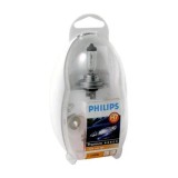 Set 2 Becuri Auto Philips H7 12V Halogen EasyKit Rezerva