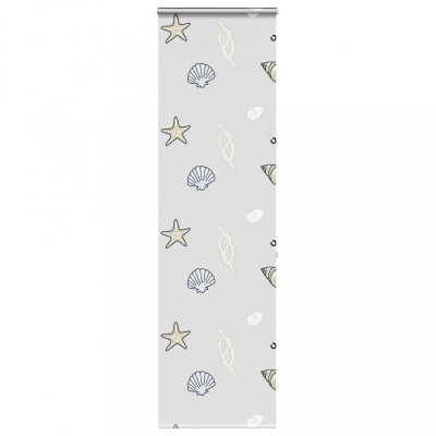 Jaluzea cu role de duș cu casetă 70x240 cm lățime material 66 cm foto