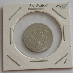 M1 C10 - Moneda foarte veche 24 - Romania - 25 banI - 1966