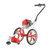 Trimmer Multifunctional Pe Roti, Motor Pe Benzina, 2Cp, Hecht 155