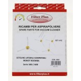 SET PERII, 4BUC. PT. ROOMBA SERIA 500/600/700 FILTER PLUS pentru aspirator Articol Alternativ