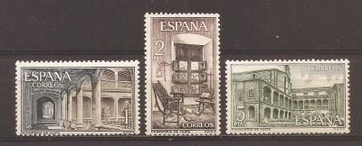 Spania 1965 - Mănăstiri și Abații, MNH foto