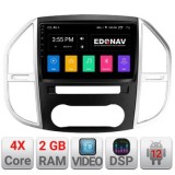 Navigatie Mercedes Vito w447 2016- Android radio gps internet 2+32 Kit-w447+EDT-E210 CarStore Technology