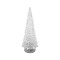 Decoratiune Craciun, brad luminos, LED multicolor, PE, 3xAAA, 10.5x30 cm
