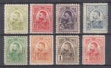ROMANIA 1908 LP 66 REGELE CAROL I GRAVATE UZUALE SERIE STARE MNH