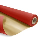 Hartie ambalat cadouri DUO AURIU-ROSU in rola 0,69 x 50 metri