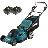 Makita DLM480CT2 - Masina de tuns iarba cu 2 acumulatori Li-Ion 18 V 5 Ah 48 cm 62 l