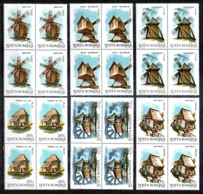 Romania 1994, LP 1338, Mori, seria in bloc de 4, MNH! foto