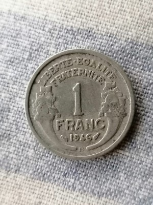MONEDA- 1 FRANC 1946 B- FRANTA foto
