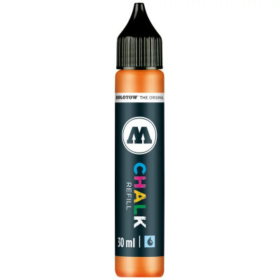 Rezerva Marker Molotow CHALK Refill 30 ml neon orange foto