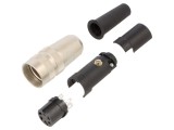 Mufă Mamă M16 5 PIN pentru Lipire pe Cablu