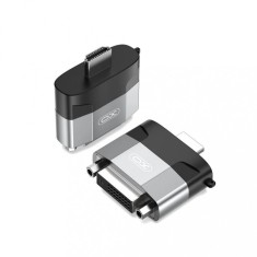 Adaptor de la HDMI la DVI, XO GB013, grafit