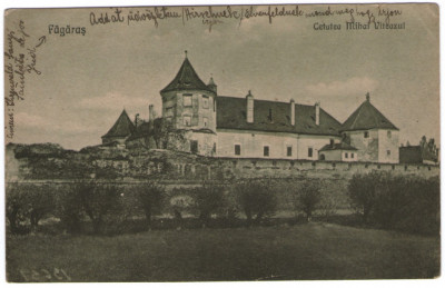 1928 - Fagaras, cetatea Mihai Viteazul (jud. Brasov) foto