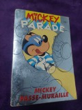 MICKEY PARADE,MICKEY PASSE-MURAILLE-DISNEY-N.192-DEC.1995,BENZI DESENATE-Cf.foto