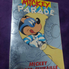 MICKEY PARADE,MICKEY PASSE-MURAILLE-DISNEY-N.192-DEC.1995,BENZI DESENATE-Cf.foto