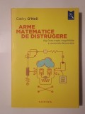 Cathy O&#039;Neil - Arme matematice de distrugere: Big Data crește inegalitățile și amenință democrația