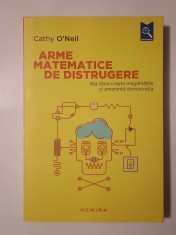 Cathy O&amp;#039;Neil - Arme matematice de distrugere: Big Data crește inegalitățile și amenință democrația foto