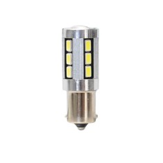 Set 2 becuri auto cu Led Vecta BA15S 12V-24V, Canbus, 18 leduri 5730 SMD