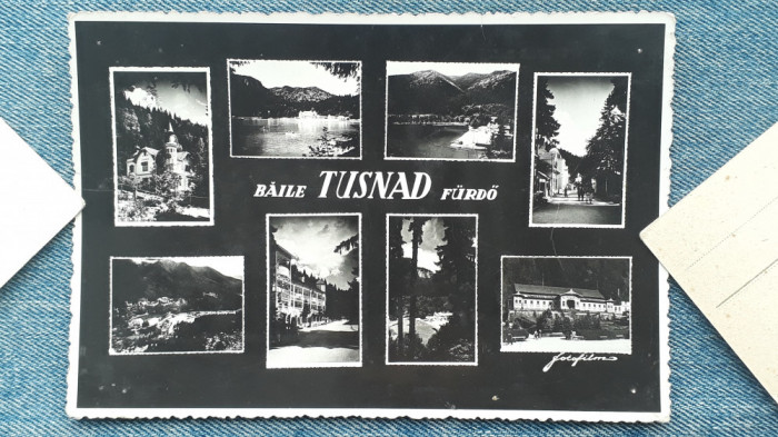 57 - Baile Tusnad Furdo / carte postala mozaic Fotofilm