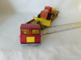 bnk jc Matchbox Superkings K-23 Low Loader with Bulldozer