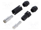 Conector alimentare DC mufă tată mamă 1 pin 60A 500V DONGGUAN QS
