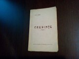 ST. O. IOSIF - Credinte poezii - Editura Librariei Alcalay, 1905, 120 p.