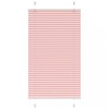 Jaluzea plisată roz 70x100 cm Lățime țesătură 69,4cm poliester
