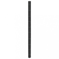 vidaXL Membrană antiburuieni, negru, 2x100 m, PP