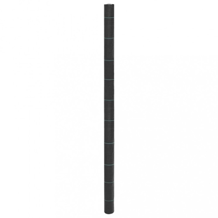 Membrană antiburuieni, negru, 2x10 m, PP