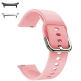 Curea din silicon compatibila cu Samsung Galaxy Watch Ultra, Coral Pink