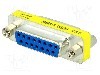 Adaptor din ambele par&amp;#355;i, D-Sub 15pin mama, ENCITECH - 2401-0100-22