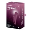 Pocket Pro 1 - Stimulator clitoris, mov, 13.9 cm, Orion