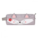 Penar neechipat fete, 1 fermoar, Dimensiuni 7x8x20.5cm, tip etui Quattro, Motiv, Herlitz