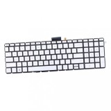 Tastatura Laptop, HP, Envy 17-N, 17T-N, M7-N, 17-N000, 17T-N000, 17T-N100, iluminata, argintie, layout US