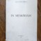 In memoriam - Florica Iorga Chirescu 1945 / R7P4F