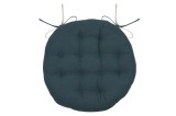 Pernă De Scaun Ronde Duo Cobalt/In 38X38 Cm, Culoare Cobalt/In, 100% Bumbac