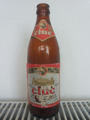 Sticla Bere CIUC cu eticheta, inceputul anilor 1990 foto