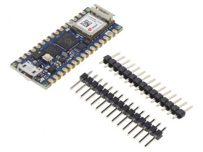 Arduino Nano RP2040 Connect fără pini 133MHz 3.3V USB Micro foto