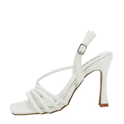Sandale elegante albe OR117 131 foto