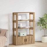 vidaXL Bufet stejar artizanal 30 x 80 x 119.5 cm Lemn compozit 881097