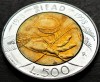 Moneda FAO COMEMORATIVA 500 LIRE - ITALIA, anul 1998 *cod 5362 = A.UNC BIMETAL, Europa