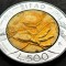 Moneda FAO COMEMORATIVA 500 LIRE - ITALIA, anul 1998 *cod 5362 = A.UNC BIMETAL