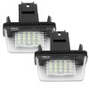 Lampi numar led PEUGEOT 206, 207, 306, 307, 308, 406, 407,5008, Partner
