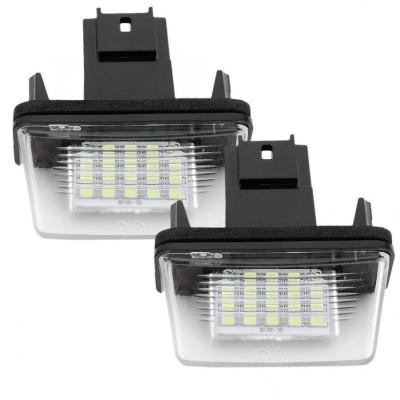 Lampi numar led PEUGEOT 206, 207, 306, 307, 308, 406, 407,5008, Partner foto