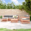Gossi set mobilier de gradina cu perne, 7 piese, lemn masiv douglas