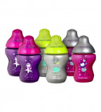 Set biberoane ONL Fetite Haioase Tommee Tippee 260 ml 6 buc 0luni+ Multicolor