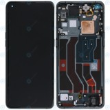 Oppo Find X3 Pro (CPH2173) Unitate de afișare complet negru lucios 4906614