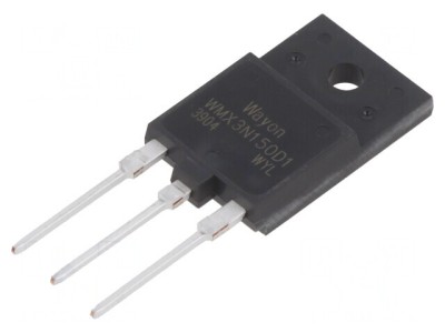 Tranzistor N-MOSFET 1,5kV 3A 90W foto