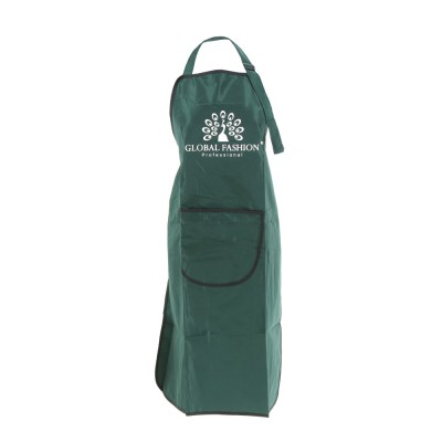 Șorț pentru frizeri Global Fashion, verde foto