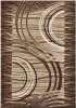 Covor Model Luna 1816-12, Marime 60 x 110 cm, Maro, Inaltime Fir 6 mm, Antialergic, Polipropilena, Living, Dormitor, Sufragerie, Birou